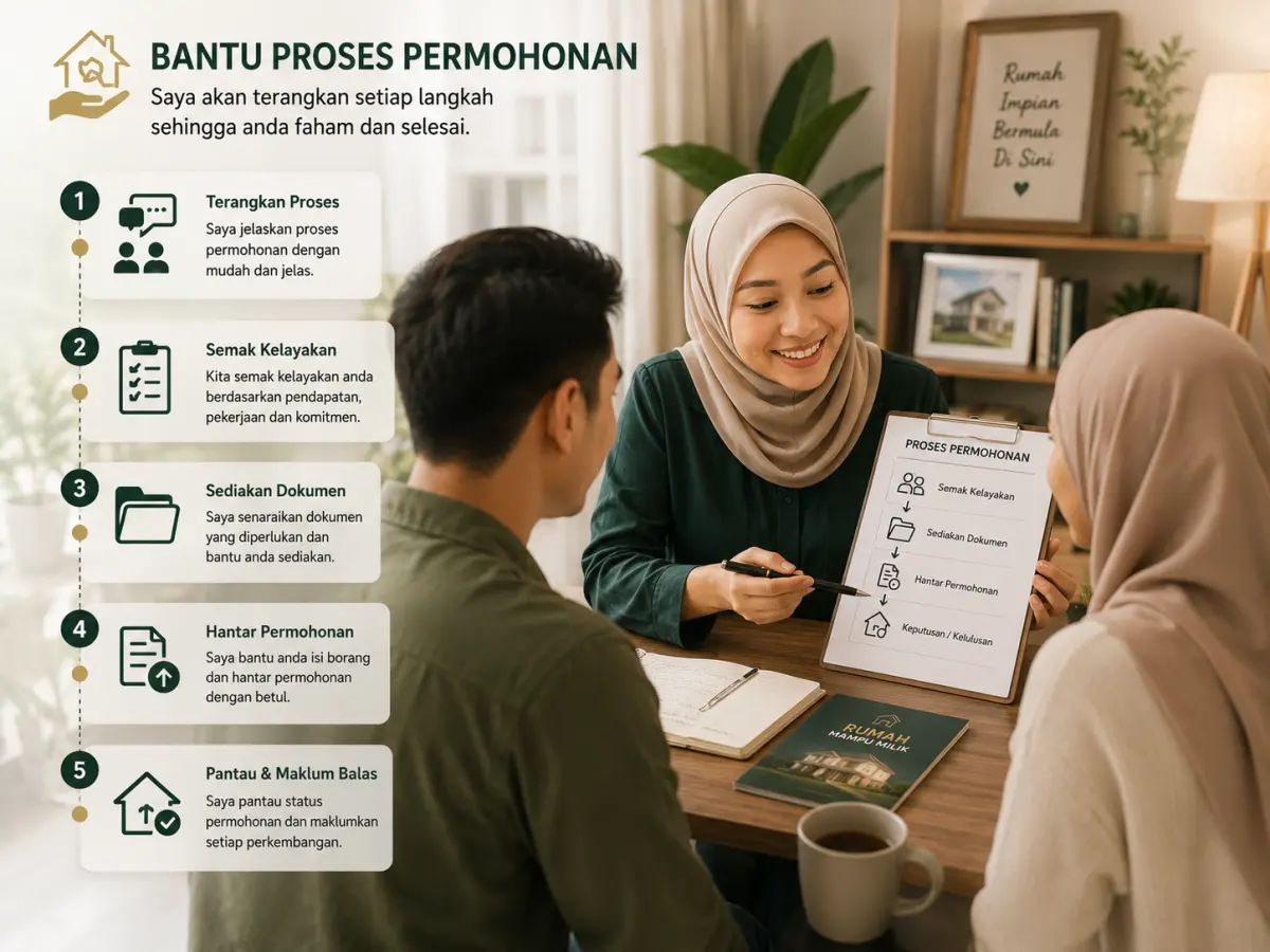 Bantu proses permohonan
